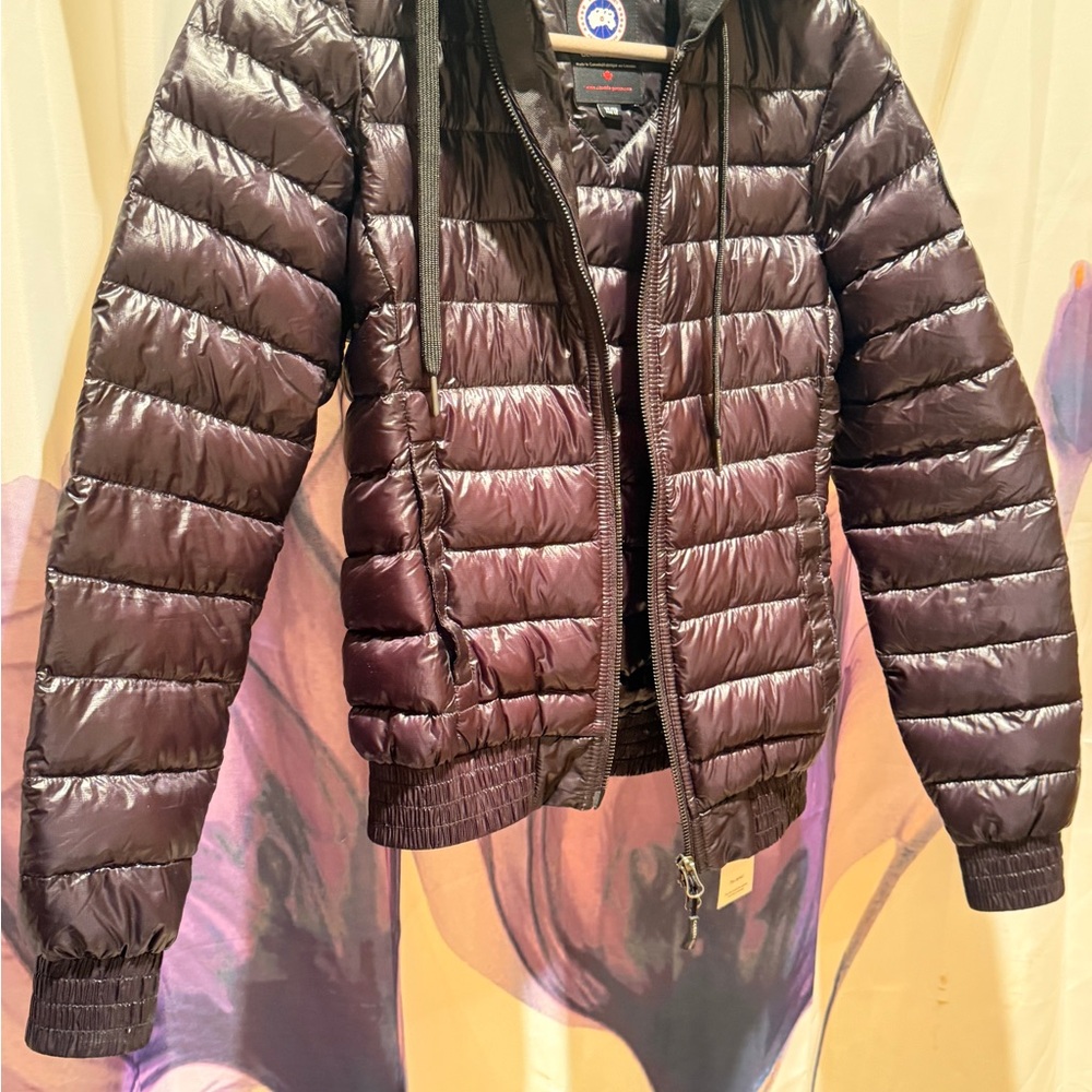 Shiny Black Puffer Jacket